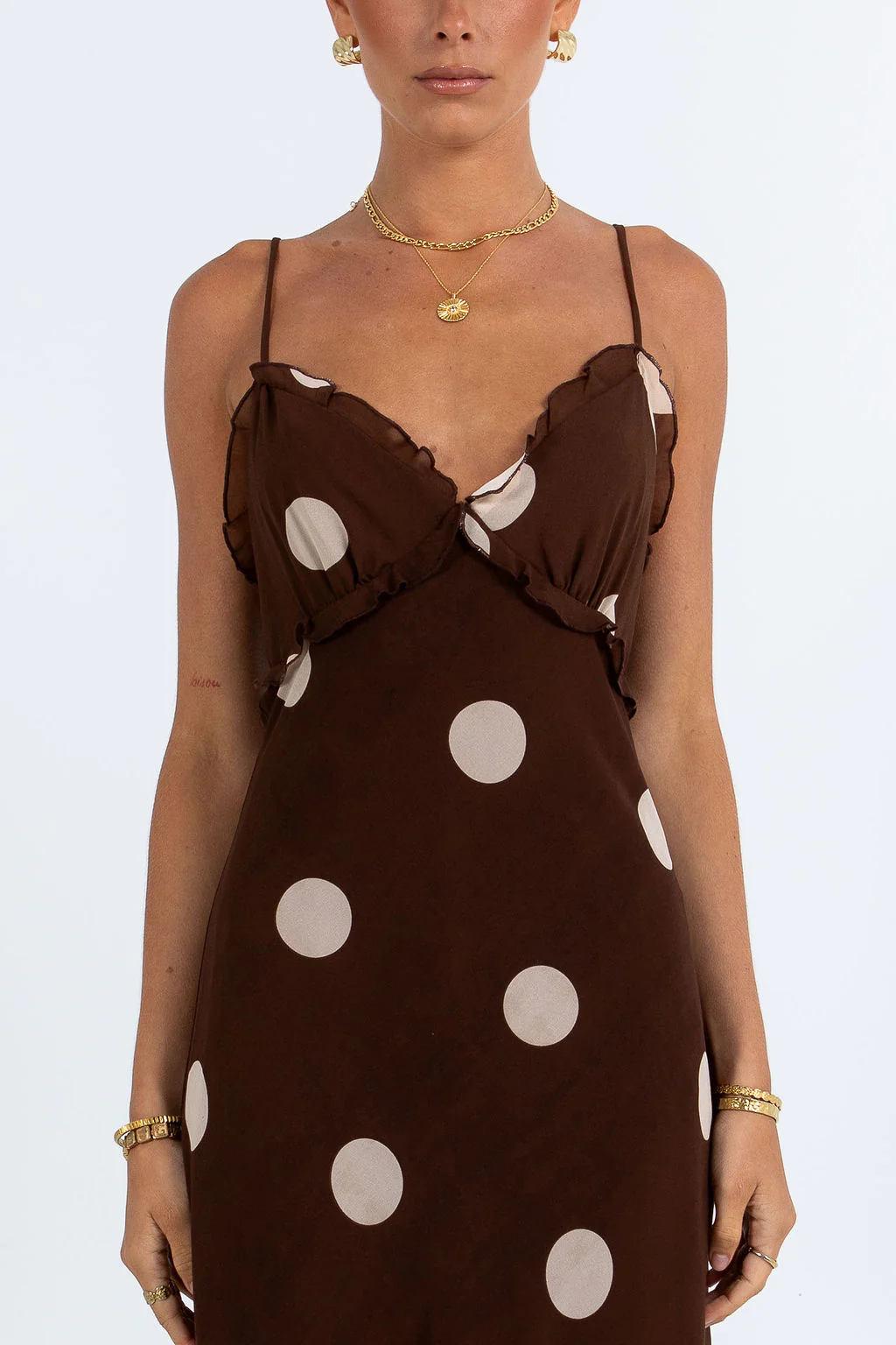 Isabelle Maxi Dress Polka Dot - Image 4