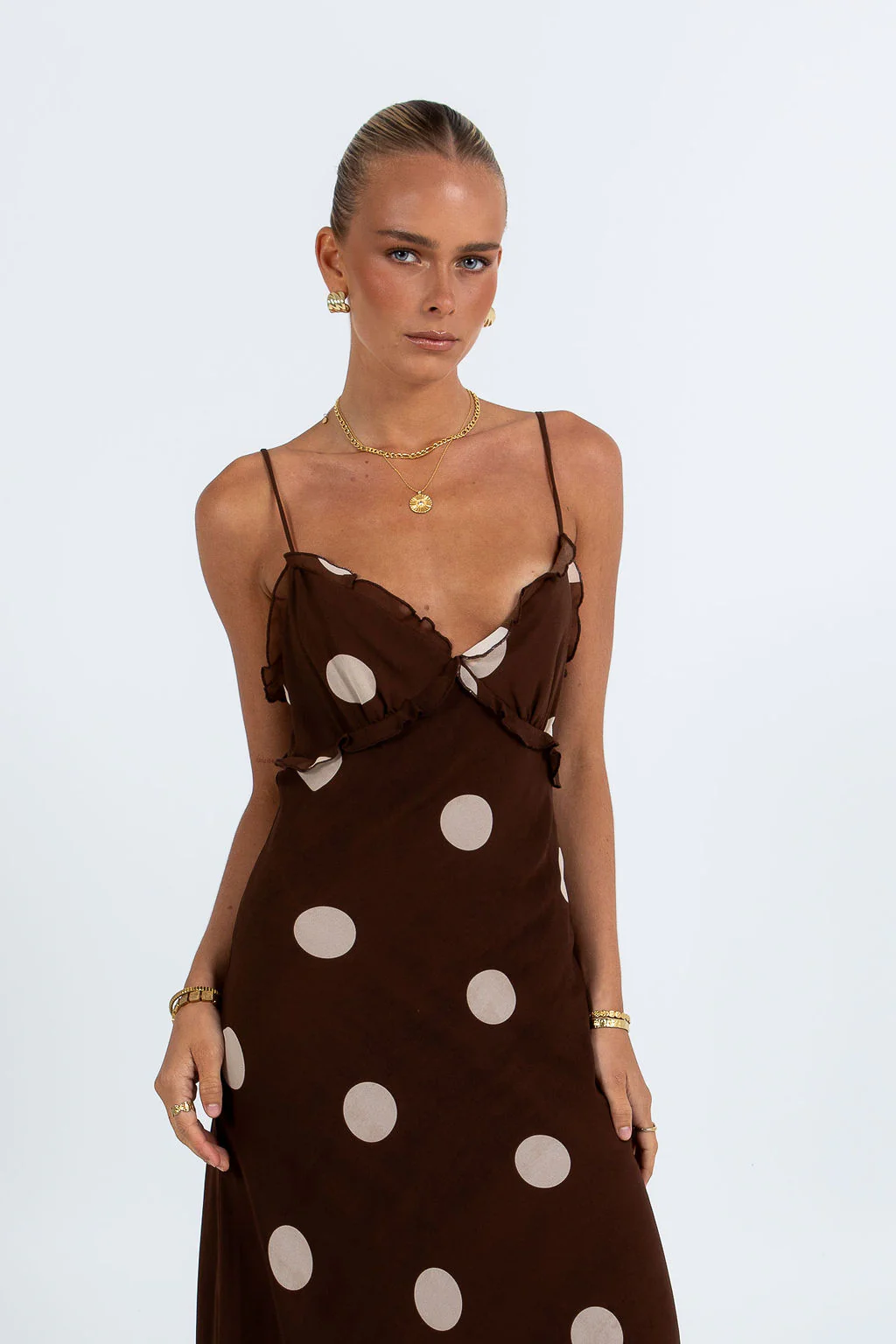 Isabelle Maxi Dress Polka Dot - Image 6