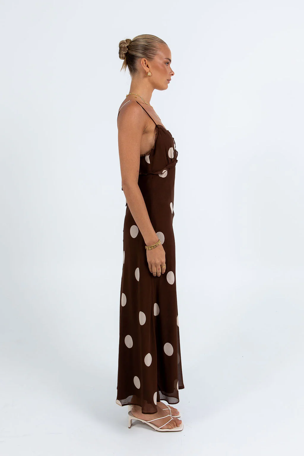 Isabelle Maxi Dress Polka Dot - Image 8