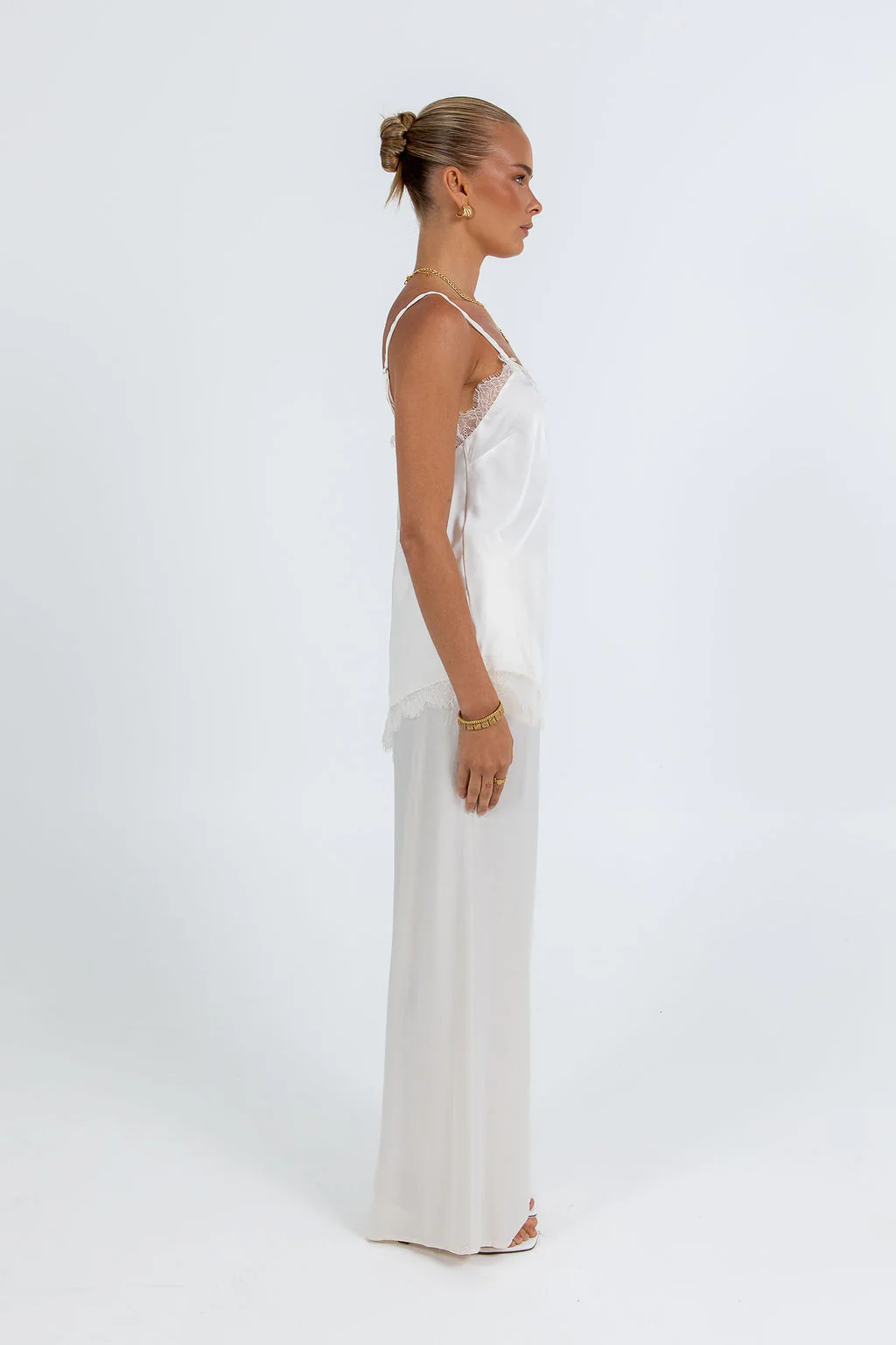 Jessalyn Lace Top Cream - Image 6