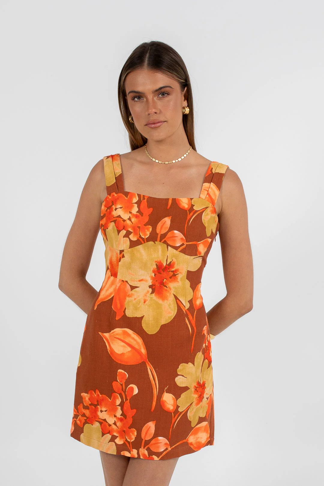 Neveah Mini Dress Solvana Print - Image 5