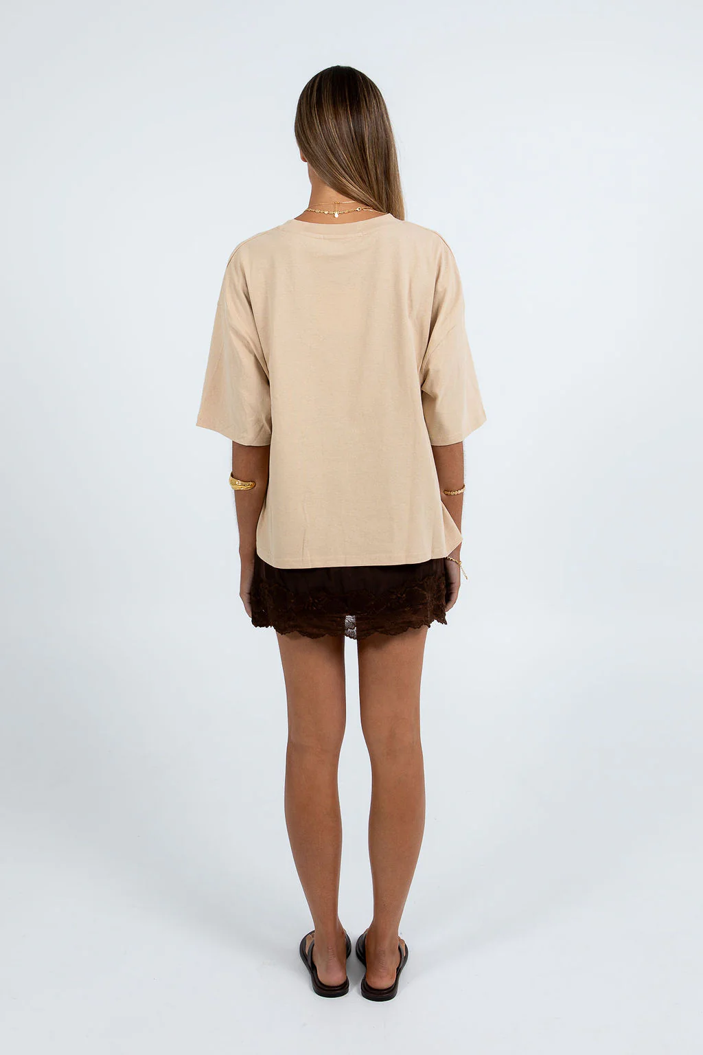 Octavia Mini Skirt Chocolate - Image 9