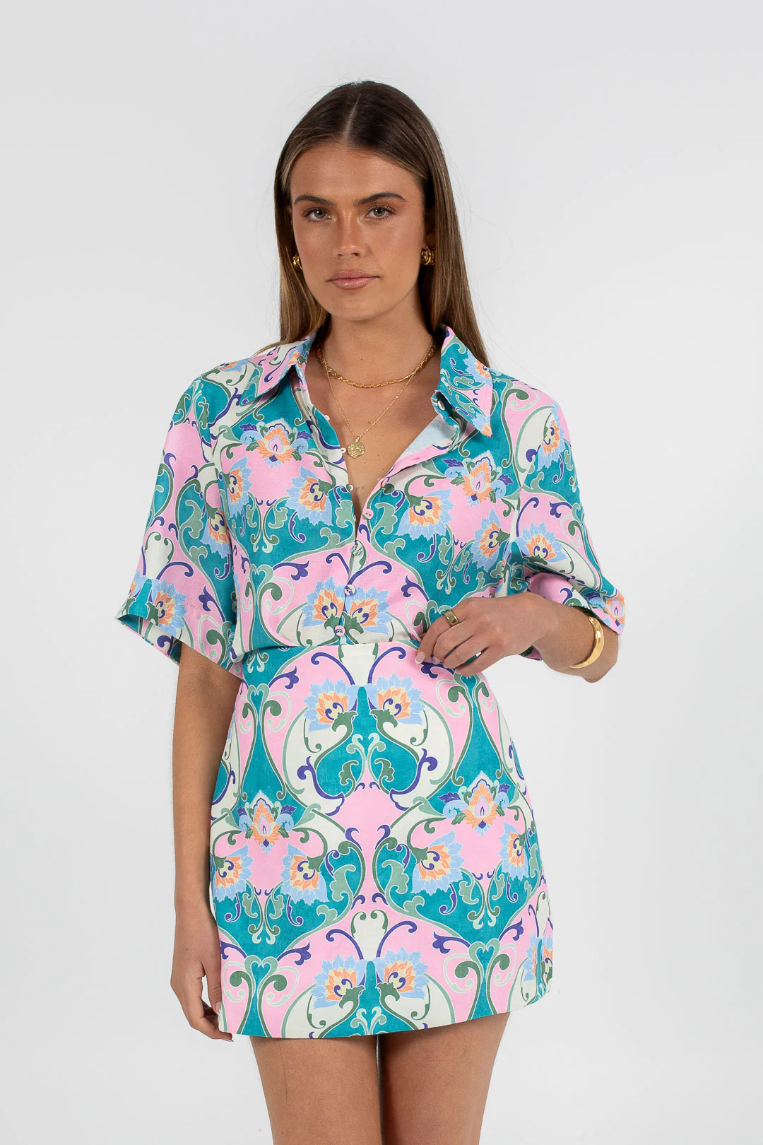 Rhodes Skirt Charm Print - Image 8