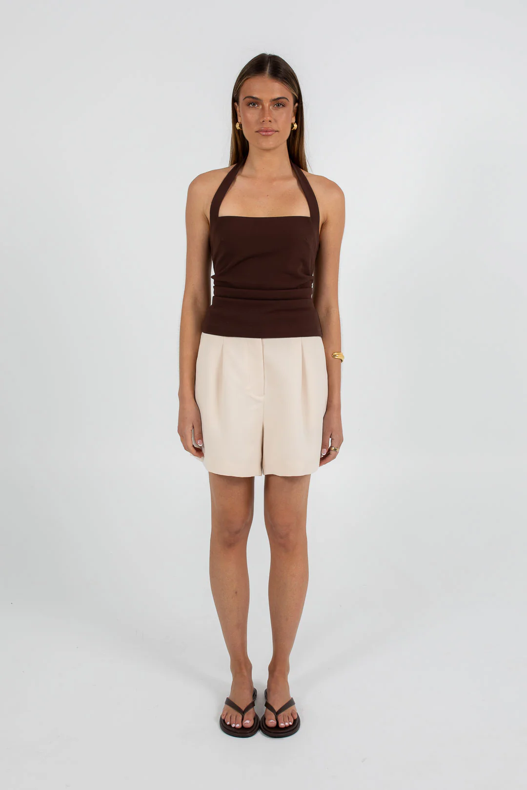 Rilee Halter Top Chocolate - Image 5