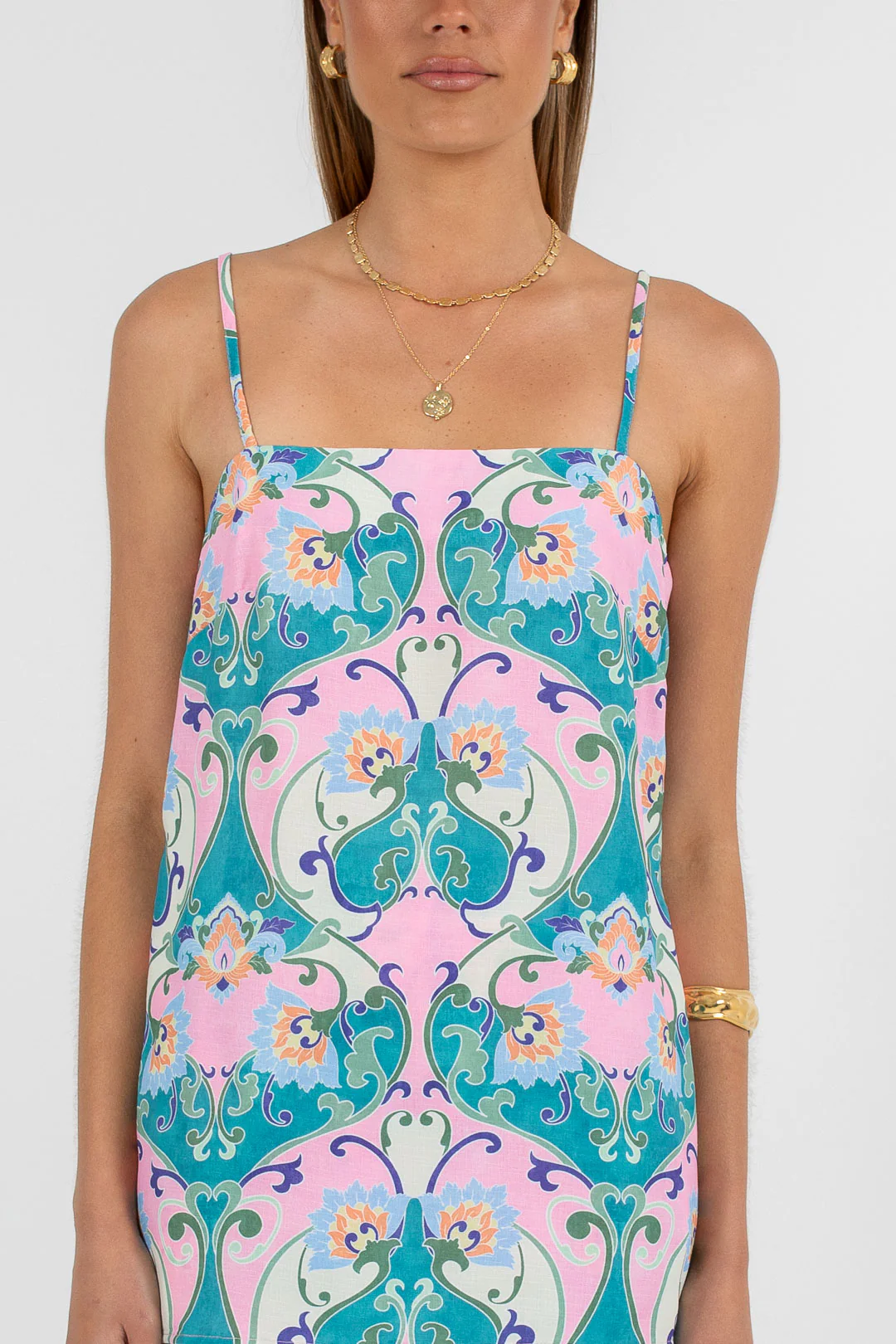 Ruelle Maxi Dress Charm Print - Image 4
