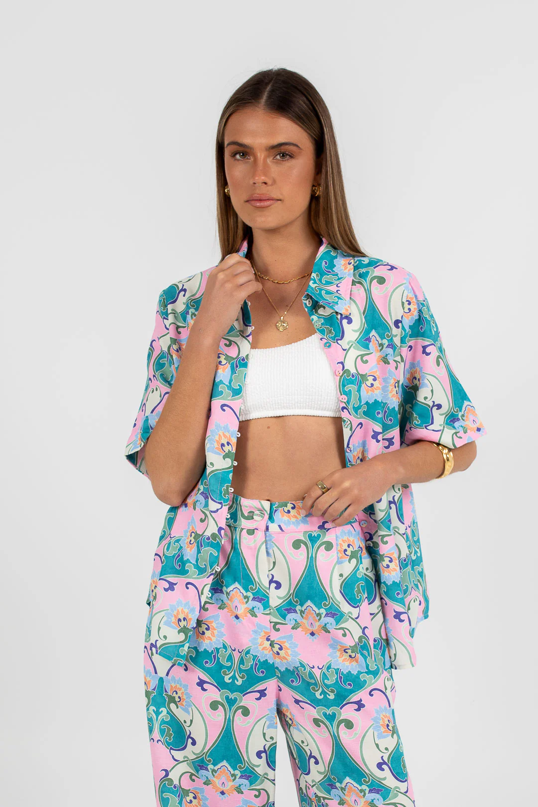 Taman Shirt Charm Print - Image 4