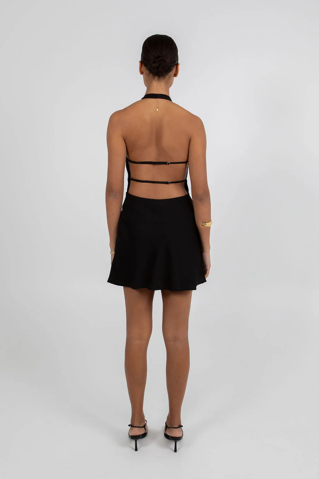 True Mini Dress Black - Image 4