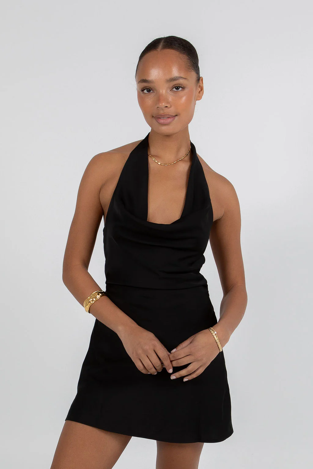 True Mini Dress Black - Image 8