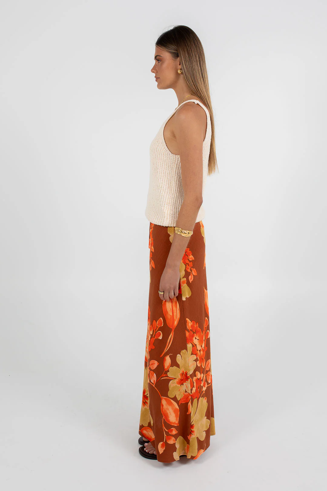 Tulsi Maxi Skirt Solvana Print - Image 9