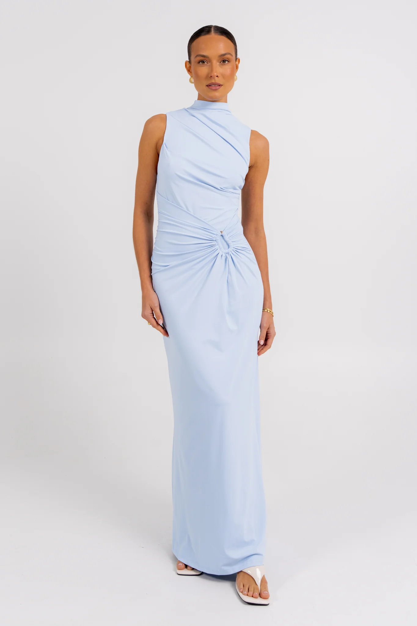 Ulla Maxi Dress Baby Blue