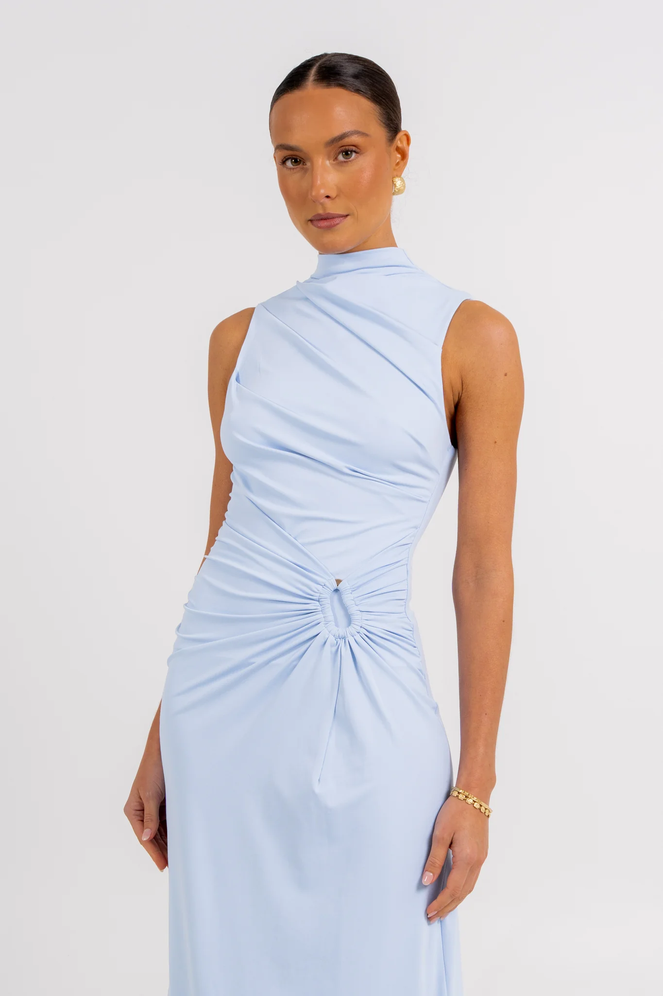 Ulla Maxi Dress Baby Blue - Image 7