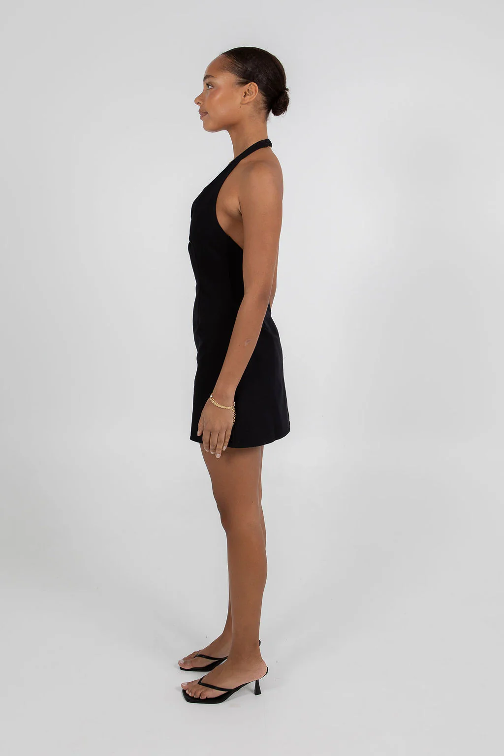 Unna Mini Dress Black - Image 8