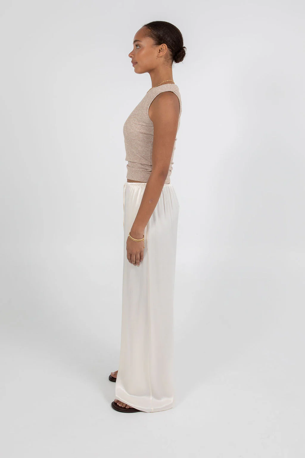 Xanthe Top Oatmeal - Image 8