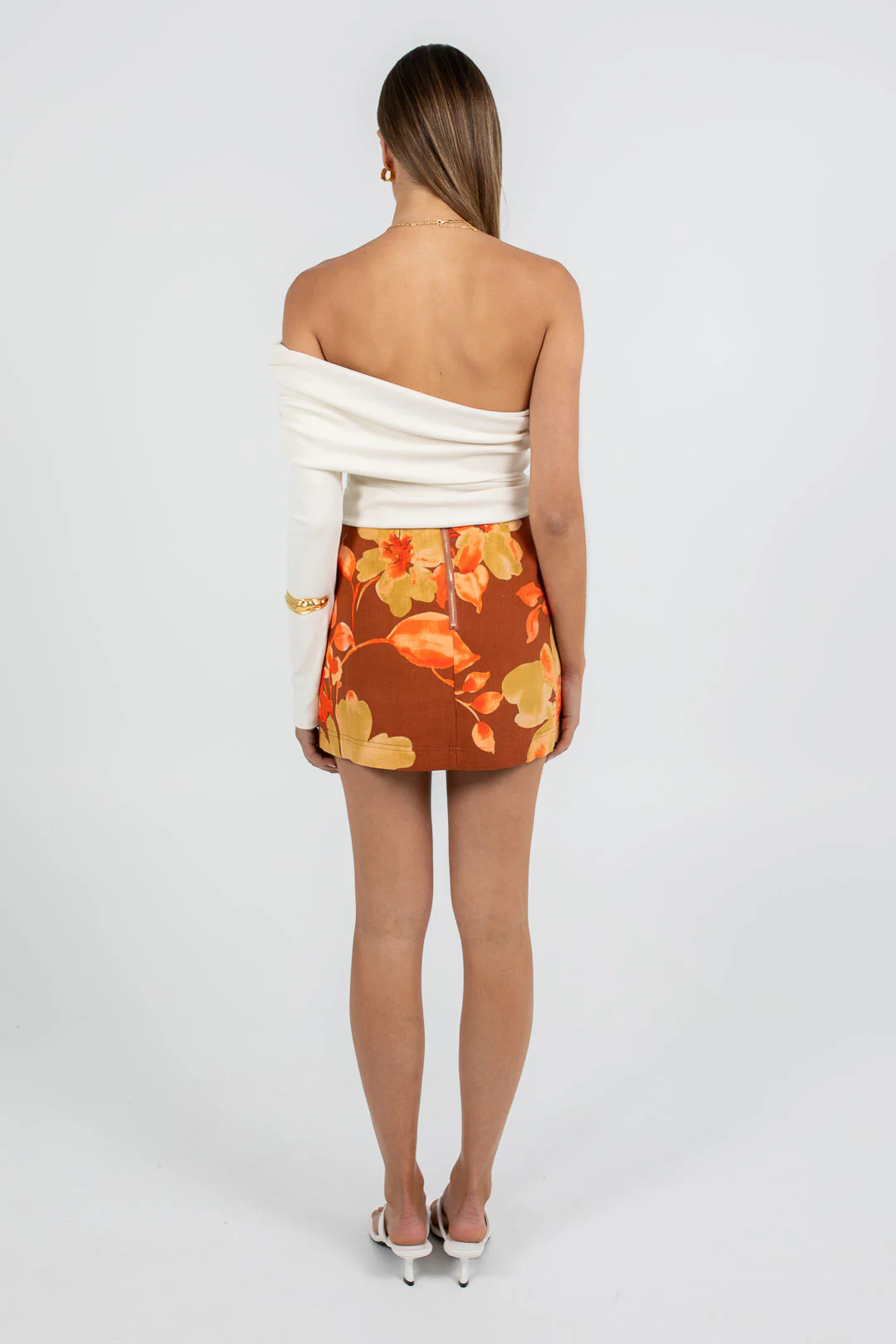Zaira Mini Skirt Solvana Print - Image 5