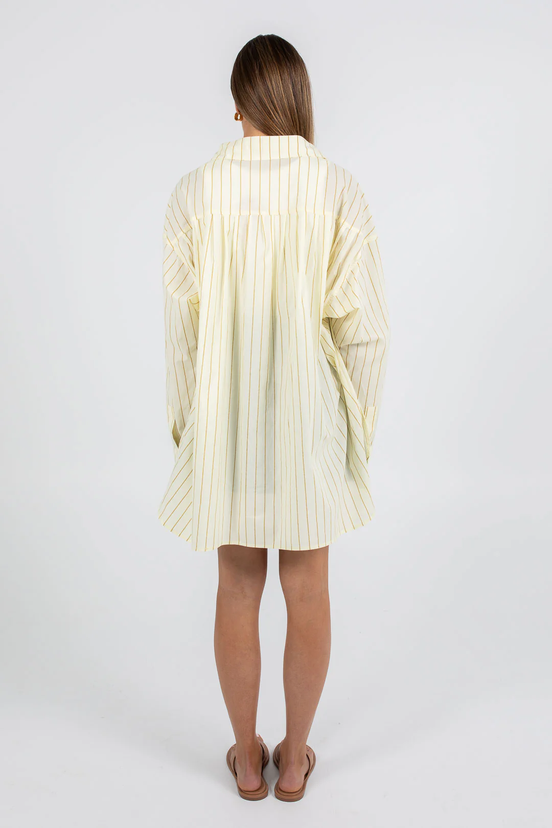 Dilyn Shirt Lemon Stripe - Image 4