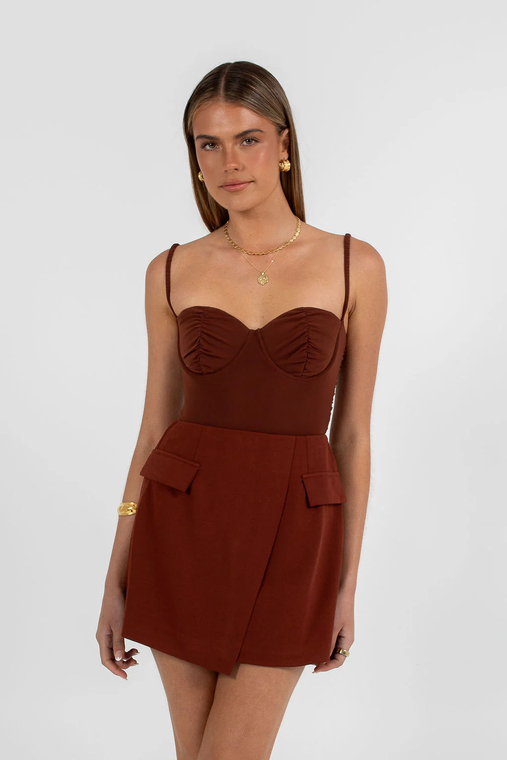 Pip Bodysuit Chocolate - Image 5