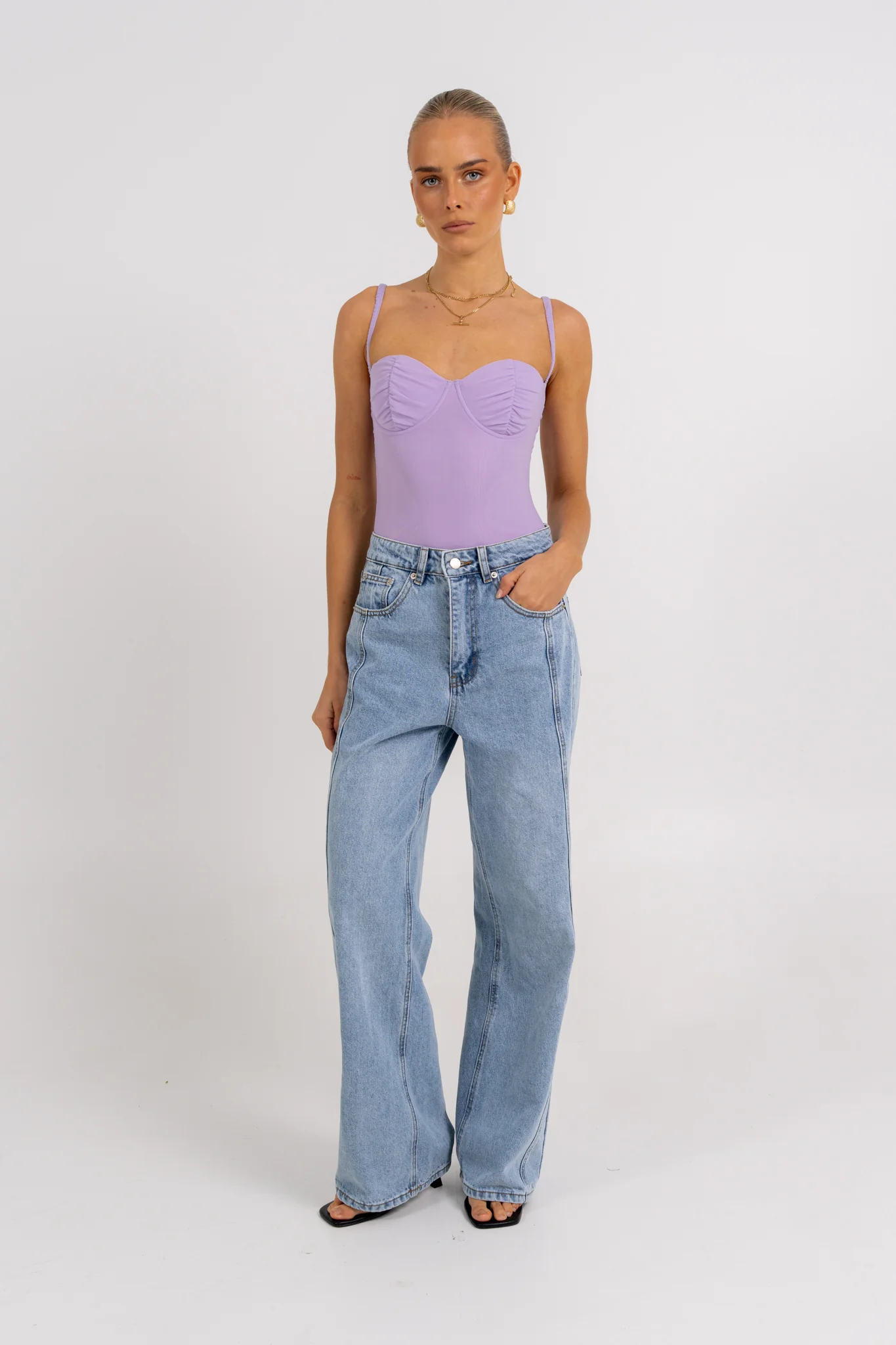 Pip Bodysuit Lilac