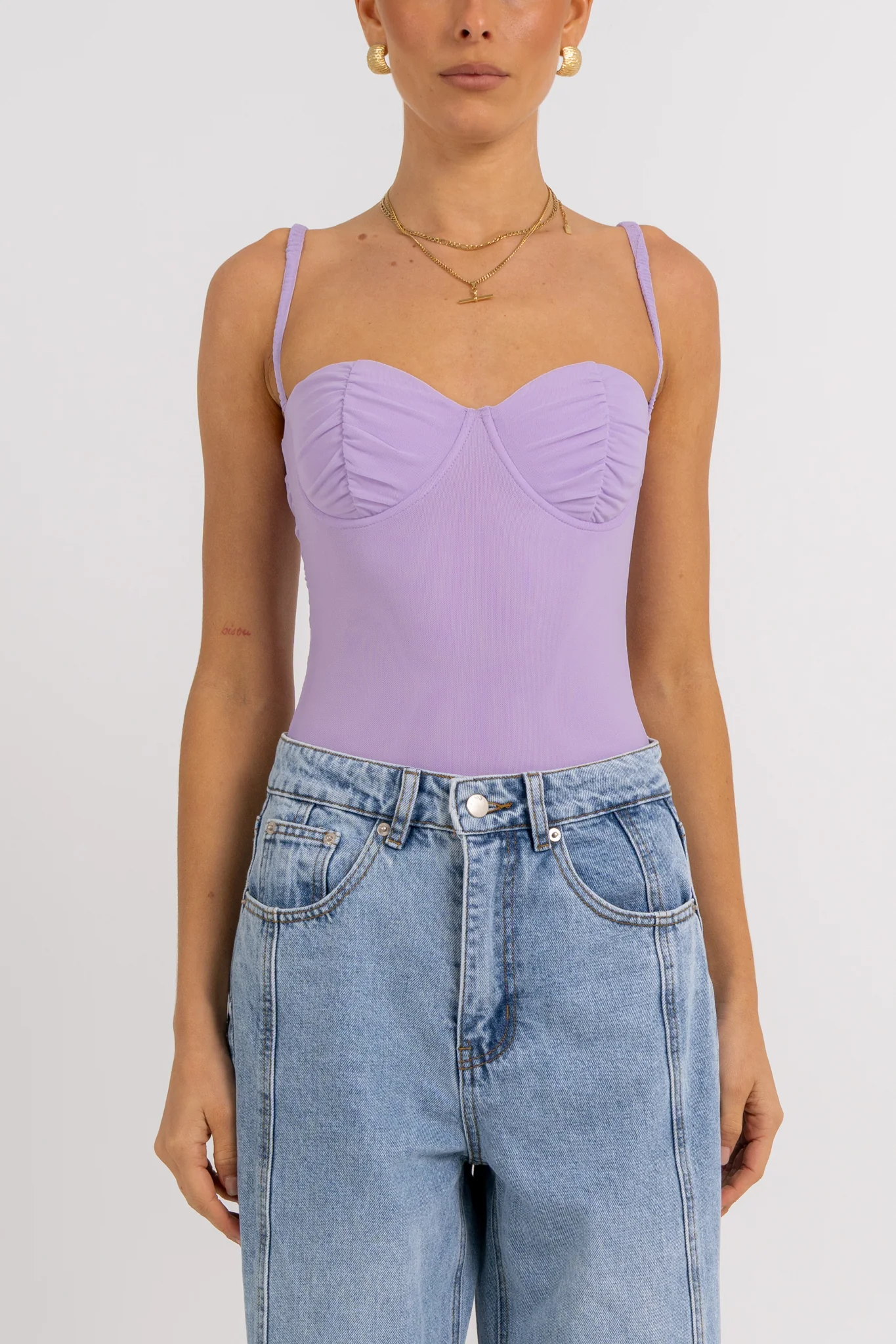 Pip Bodysuit Lilac - Image 2