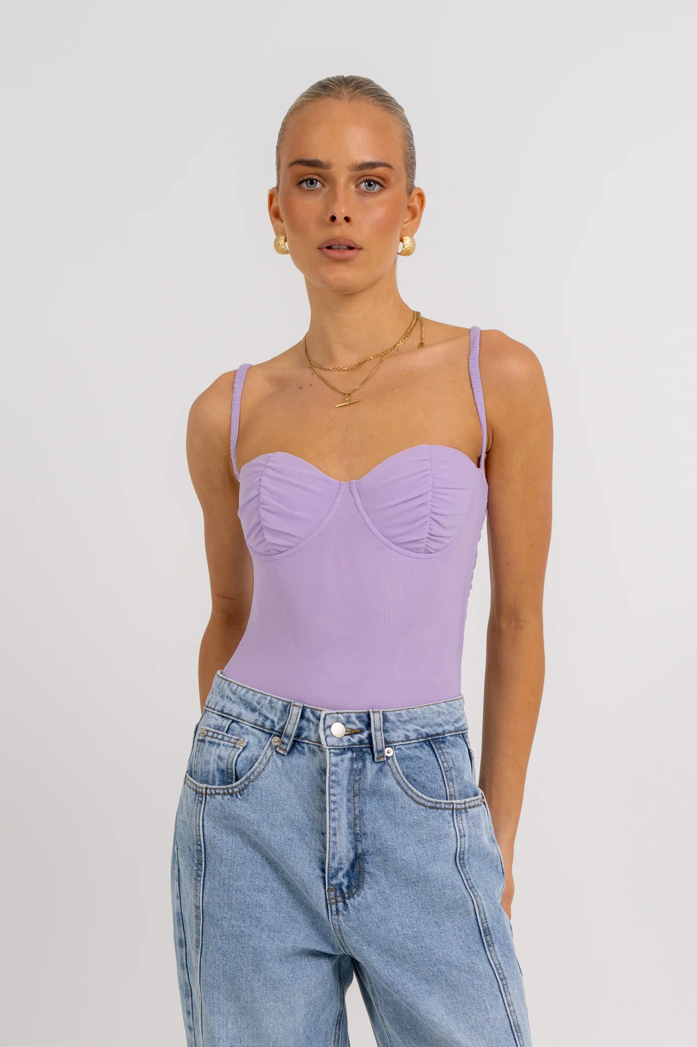 Pip Bodysuit Lilac - Image 5
