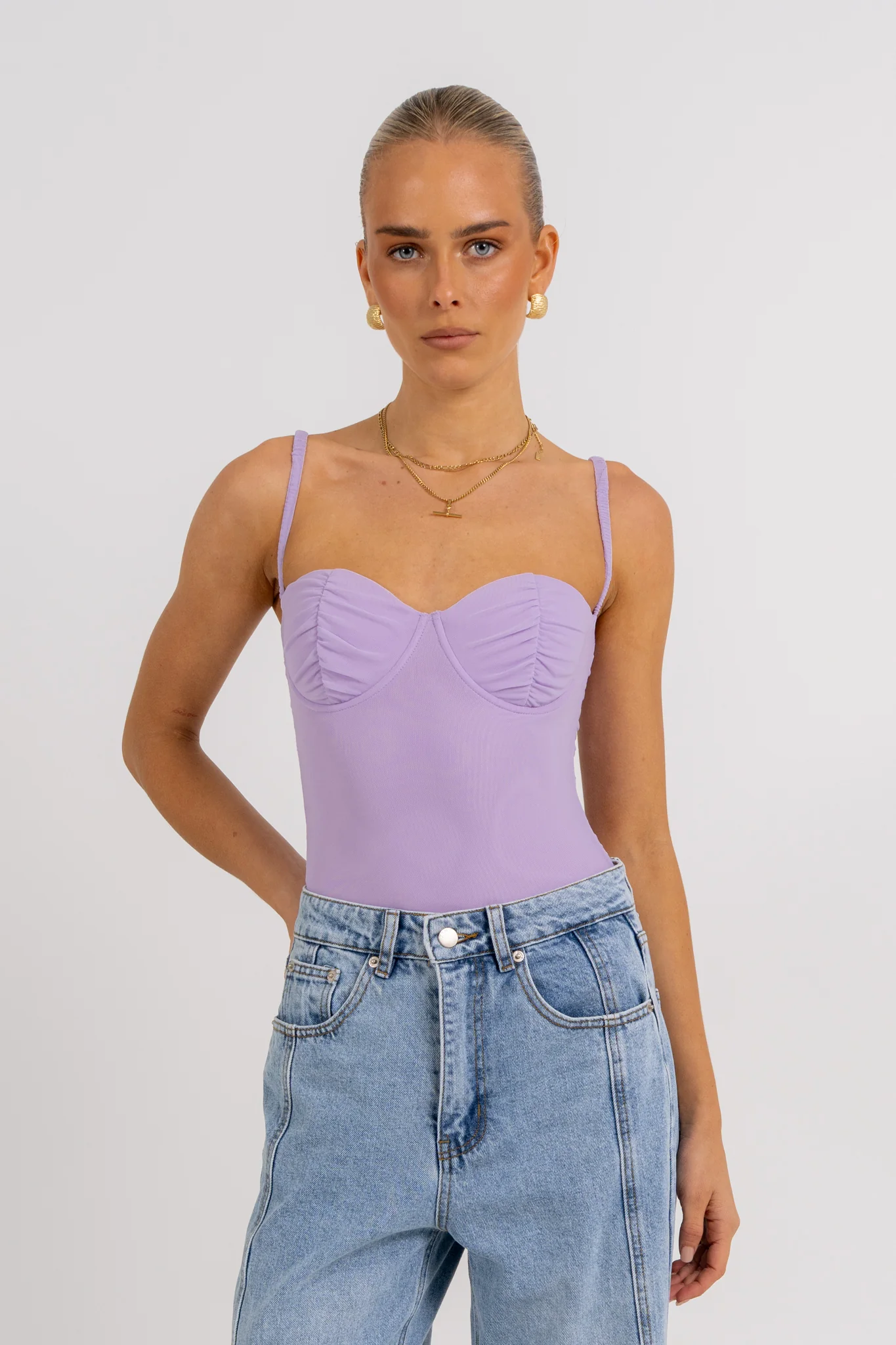 Pip Bodysuit Lilac - Image 6