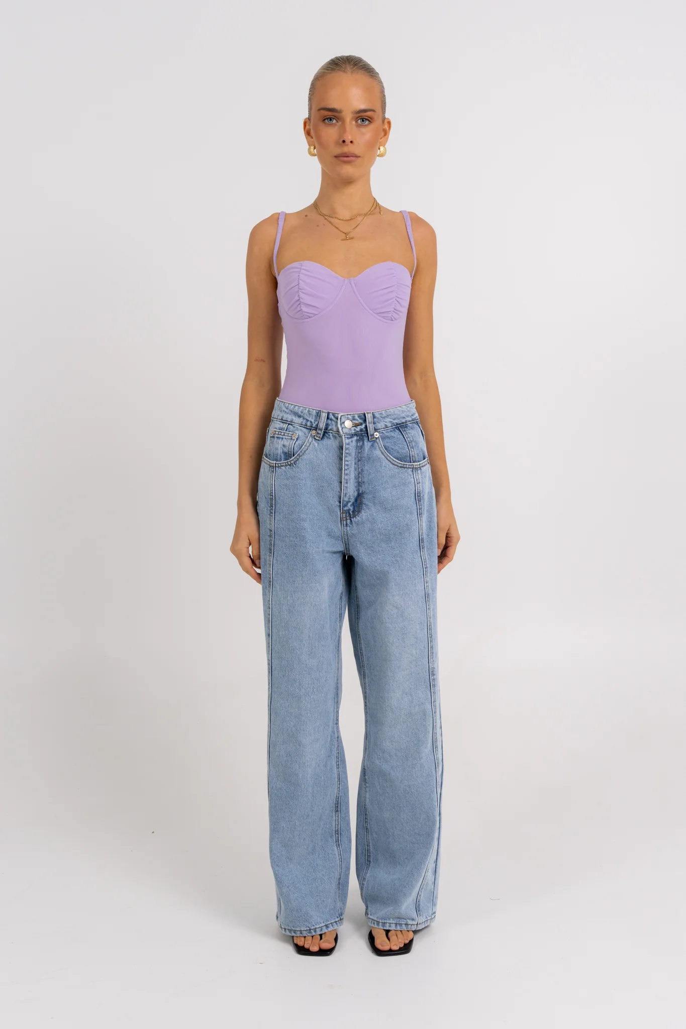 Pip Bodysuit Lilac - Image 7
