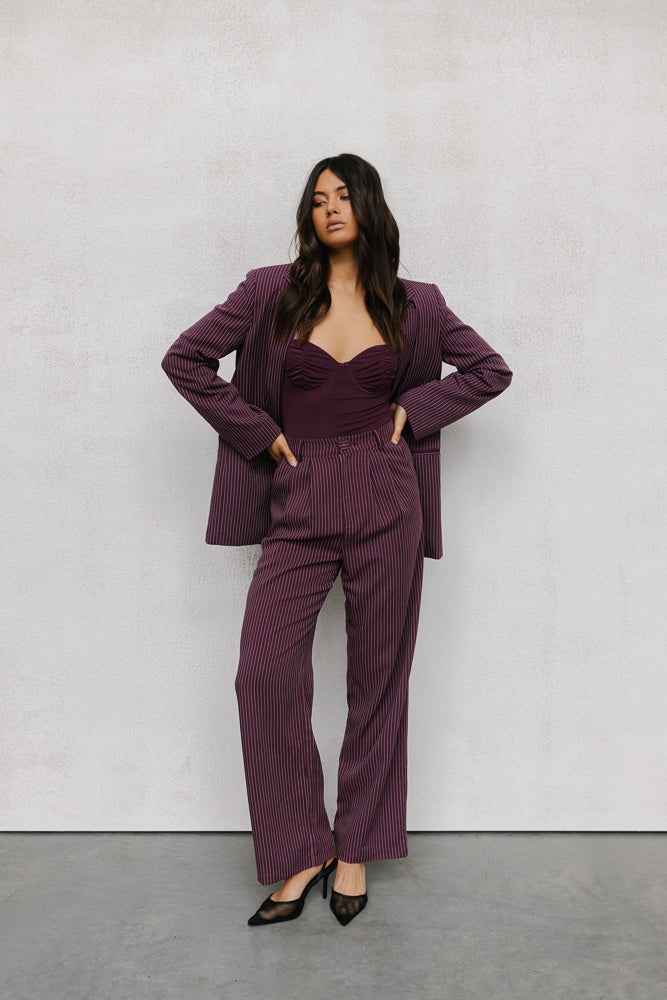 Pip Bodysuit Plum - Image 4