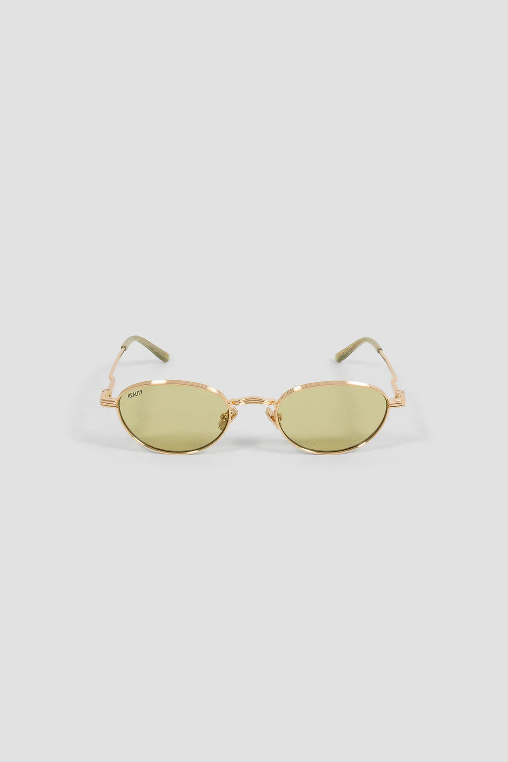 Promised Land Sunglasses Gold Olive