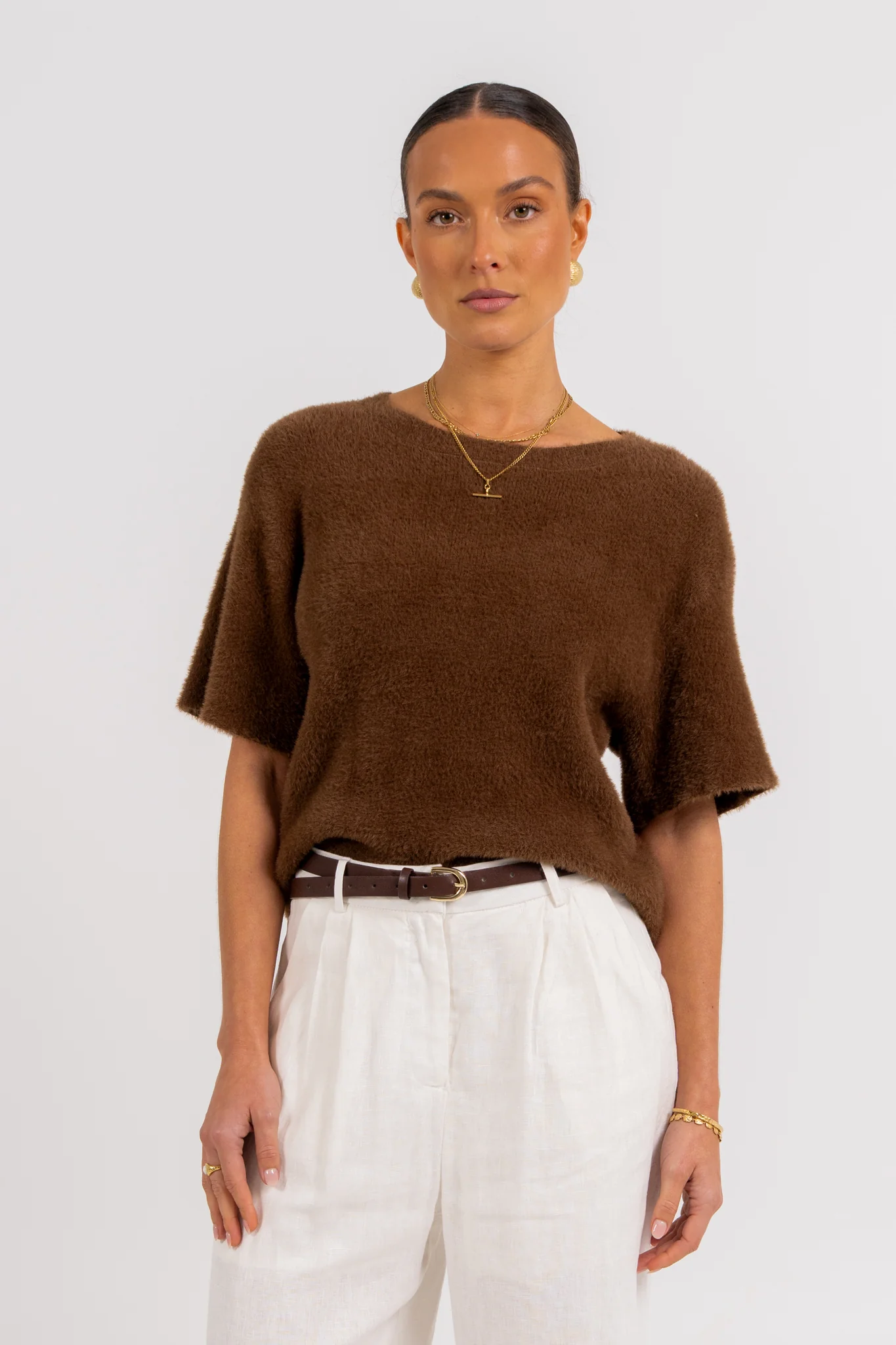 Vivien Linen Pant White - Image 7
