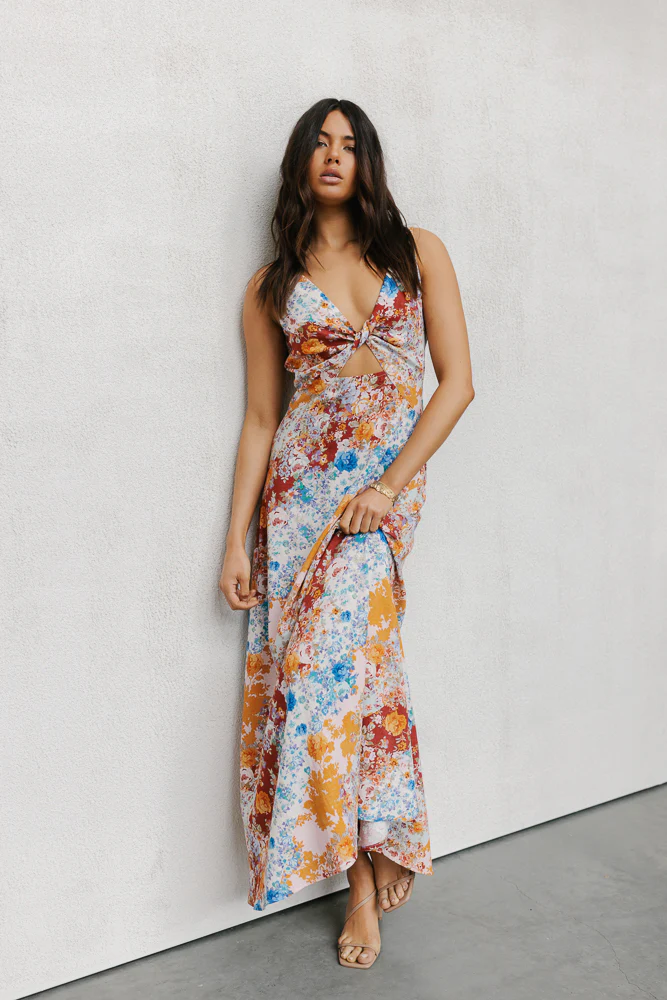 Quaint Maxi Dress Bloom Floral Print - Image 5