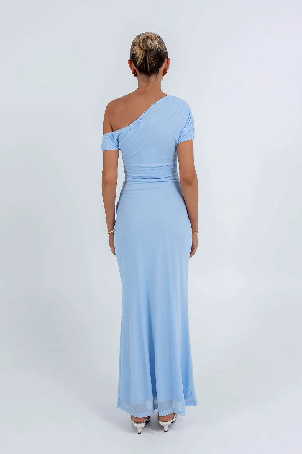 Que Maxi Dress Baby Blue - Image 5