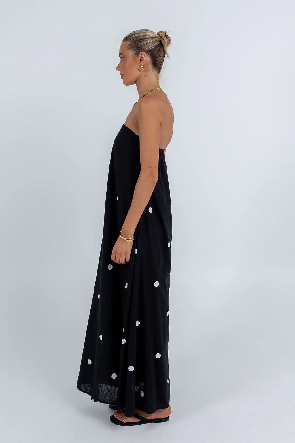 Quella Maxi Dress Black - Image 6