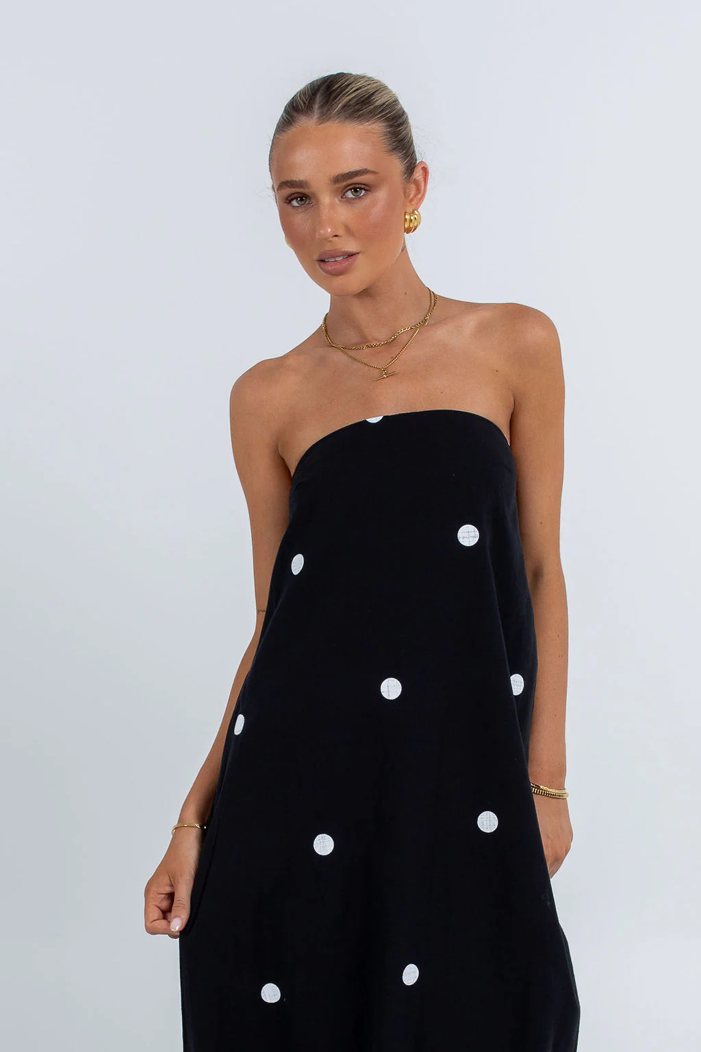Quella Maxi Dress Black - Image 9