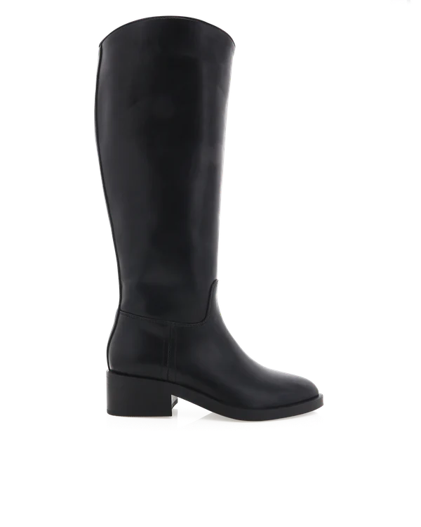Quincy Knee-high Boots Black