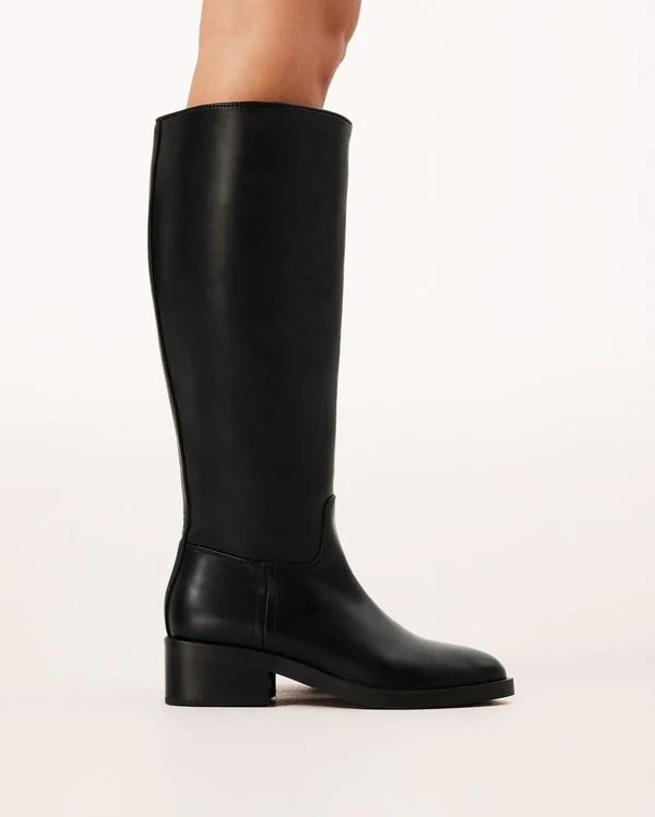Quincy Knee-high Boots Black - Image 2