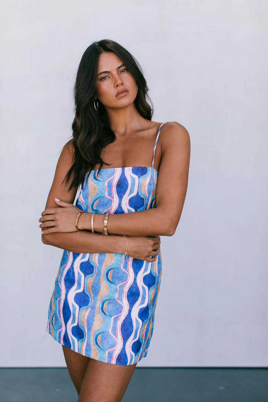 Rhodes Skirt Greece Print - Image 10