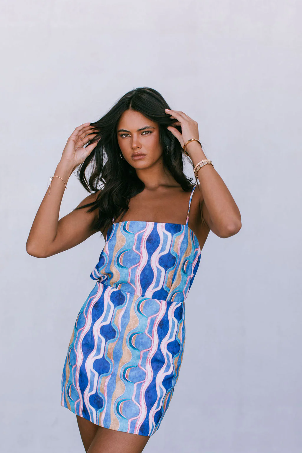 Rhodes Skirt Greece Print - Image 11