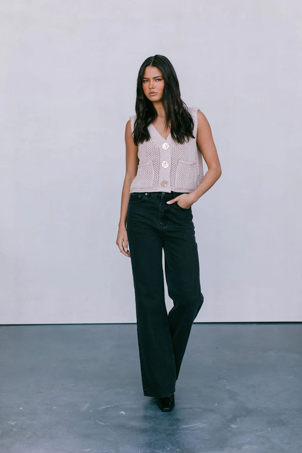 Rielle Top Taupe - Image 6