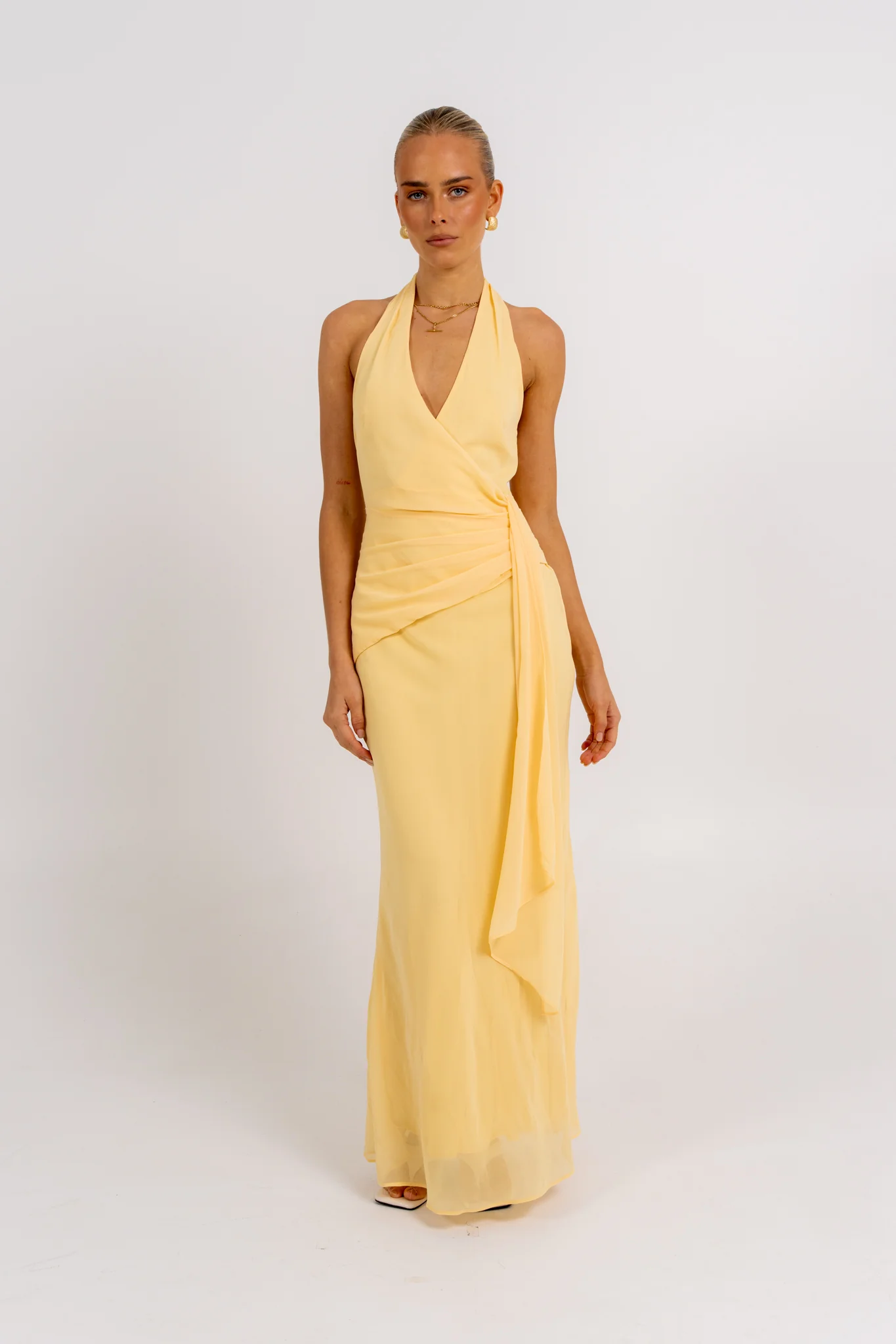 Rory Maxi Dress Lemon