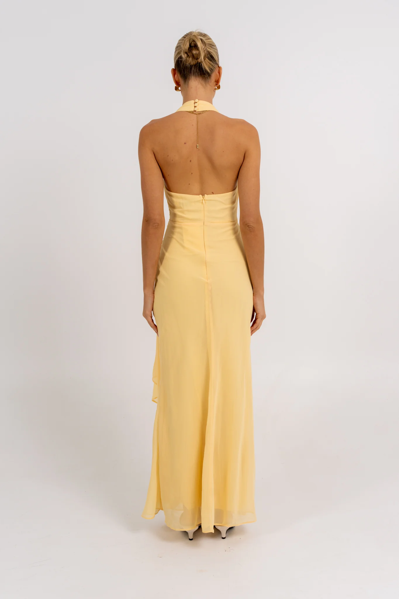 Rory Maxi Dress Lemon - Image 4