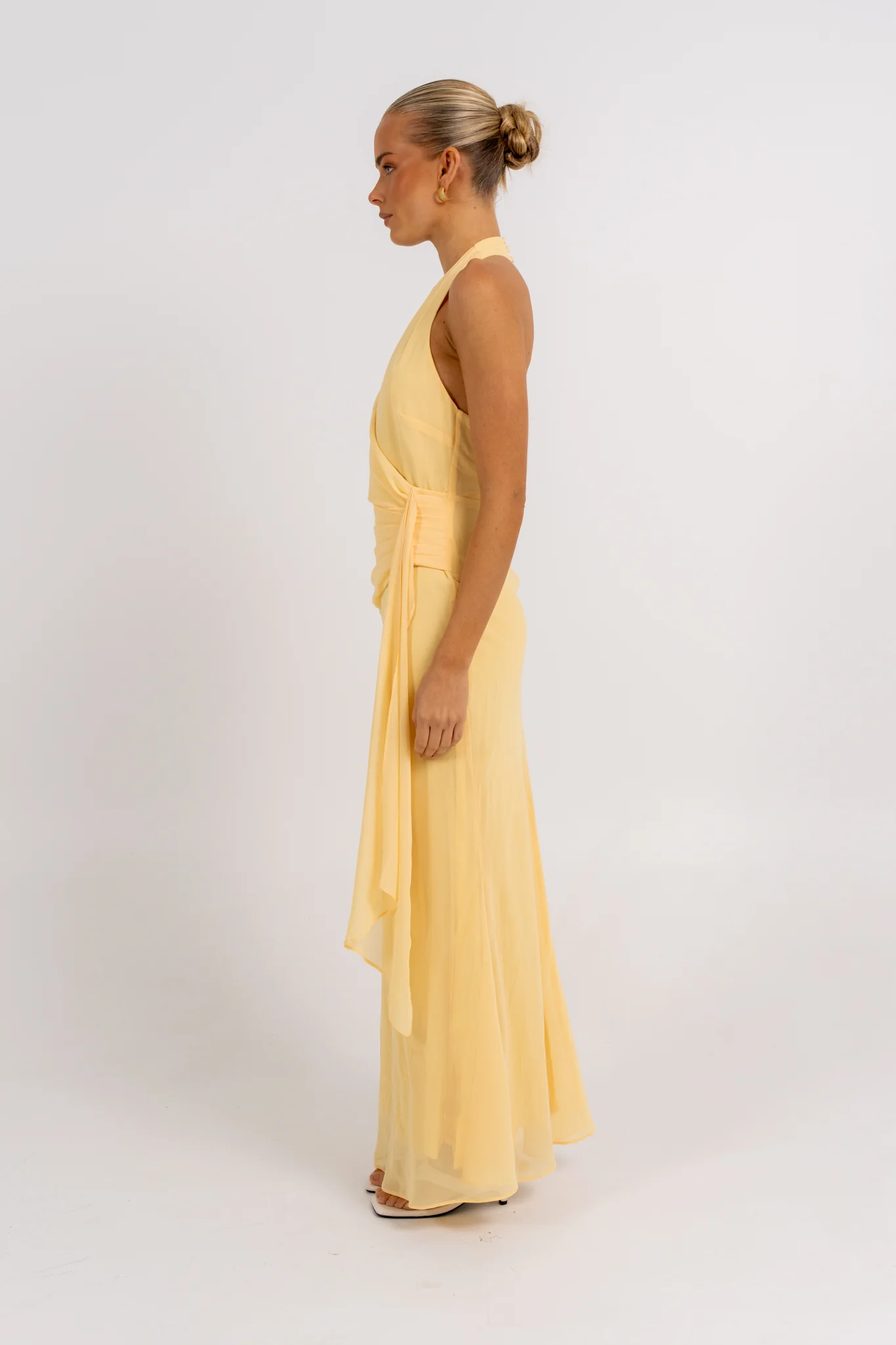 Rory Maxi Dress Lemon - Image 8