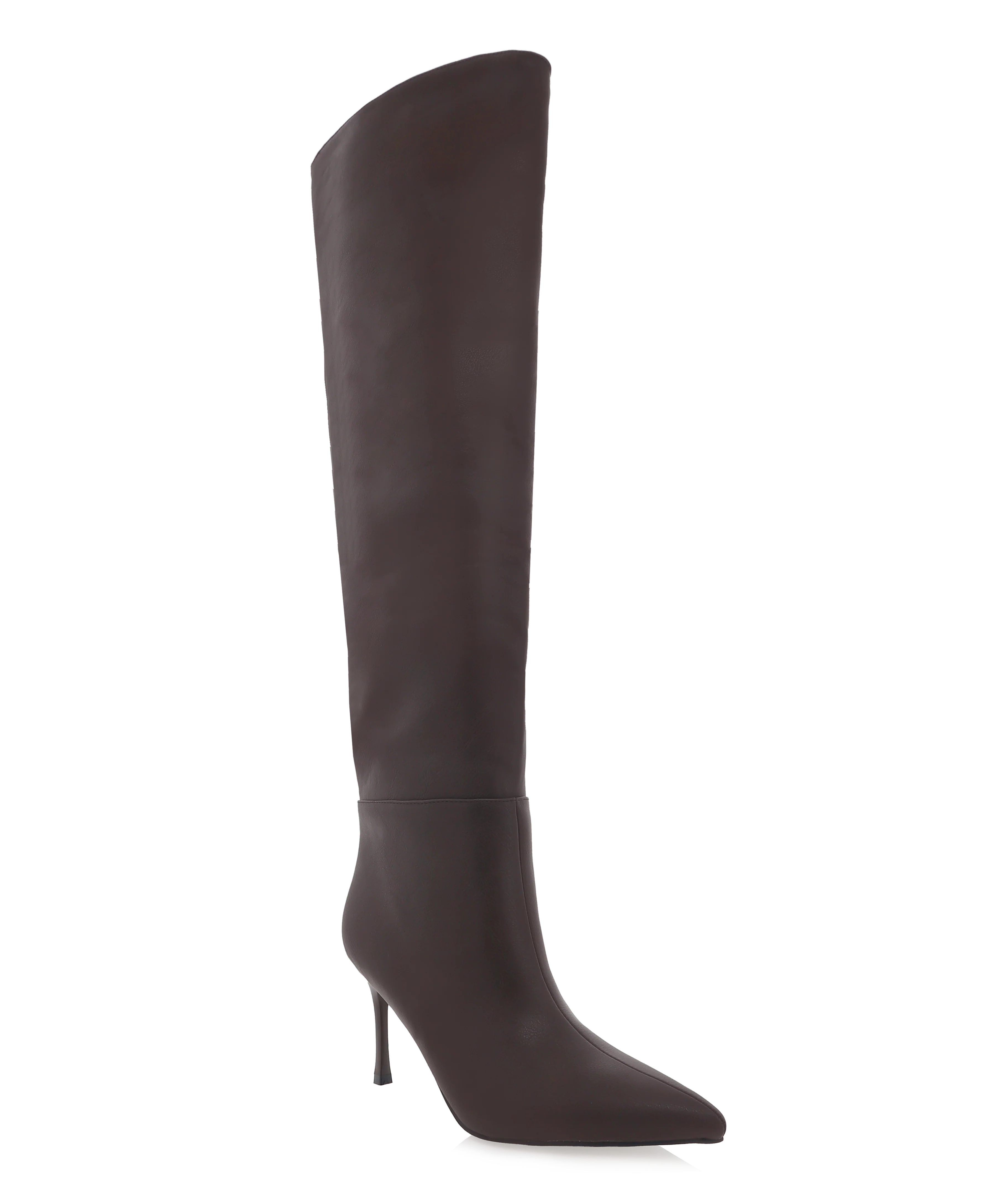 Rosella Knee-high Boots Dark Chocolate - Image 2