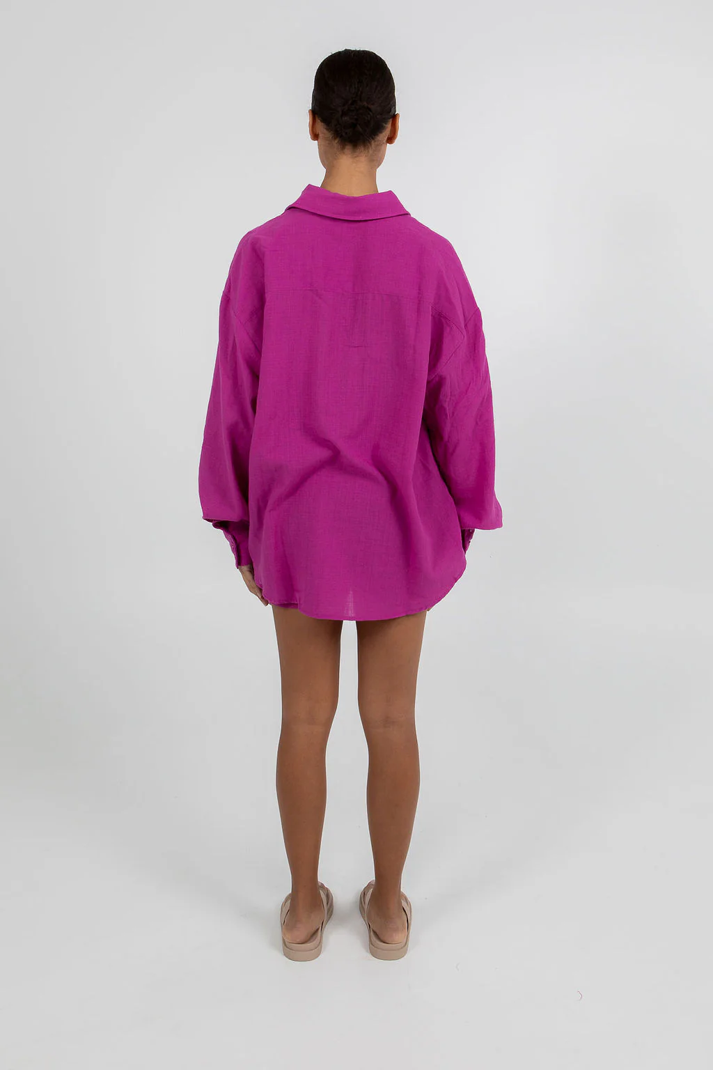Rosette Shirt Magenta - Image 6