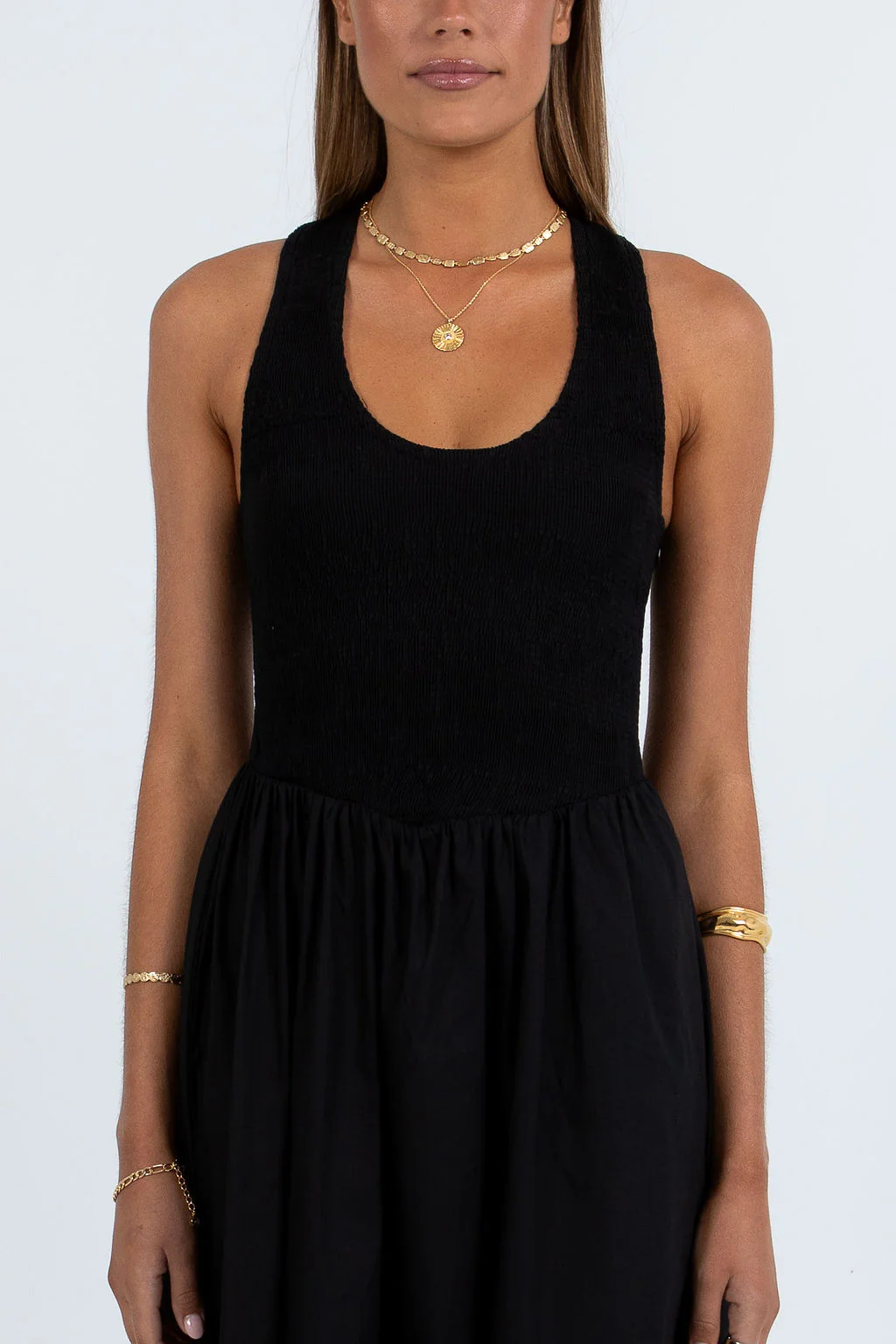 Selene Maxi Dress Black - Image 2