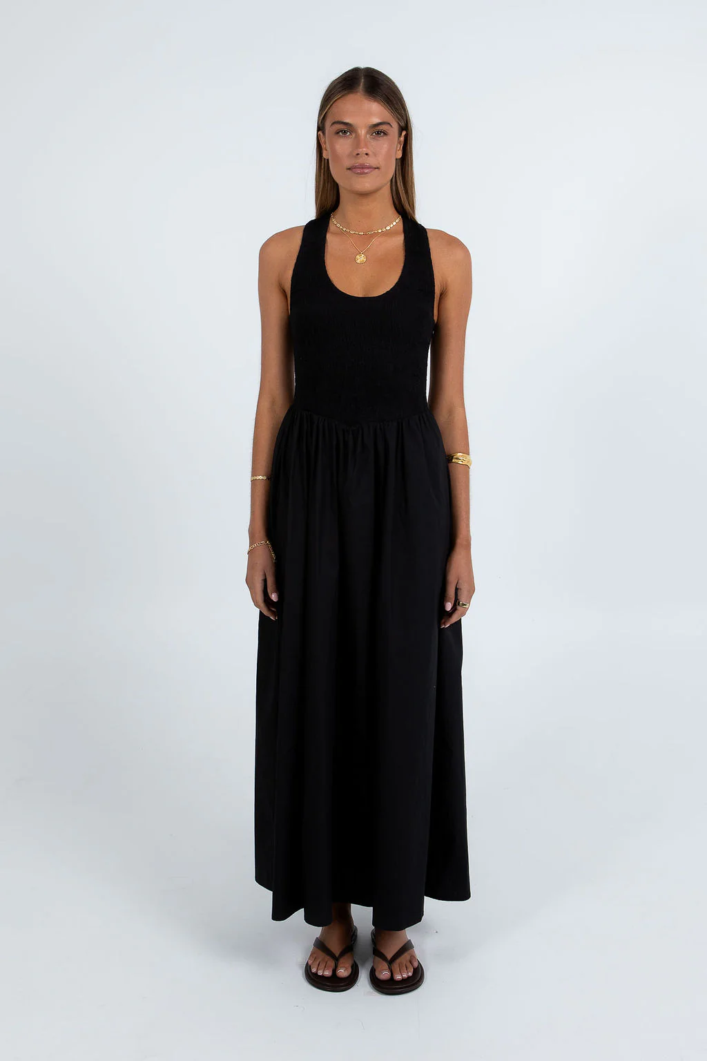 Selene Maxi Dress Black - Image 5