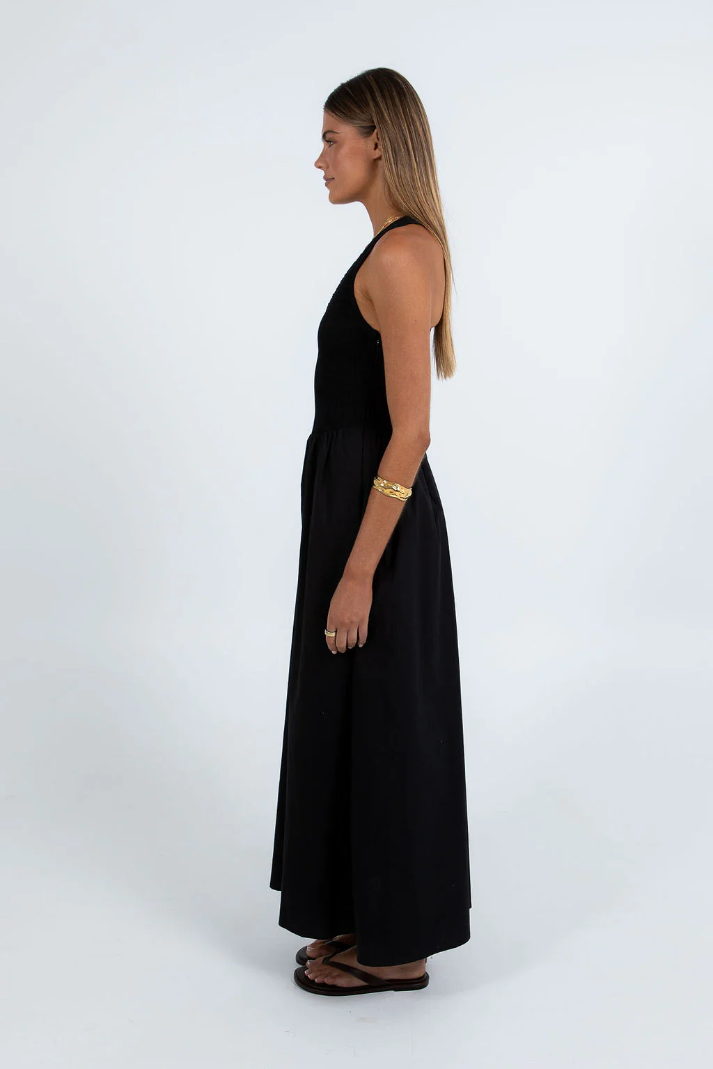 Selene Maxi Dress Black - Image 6