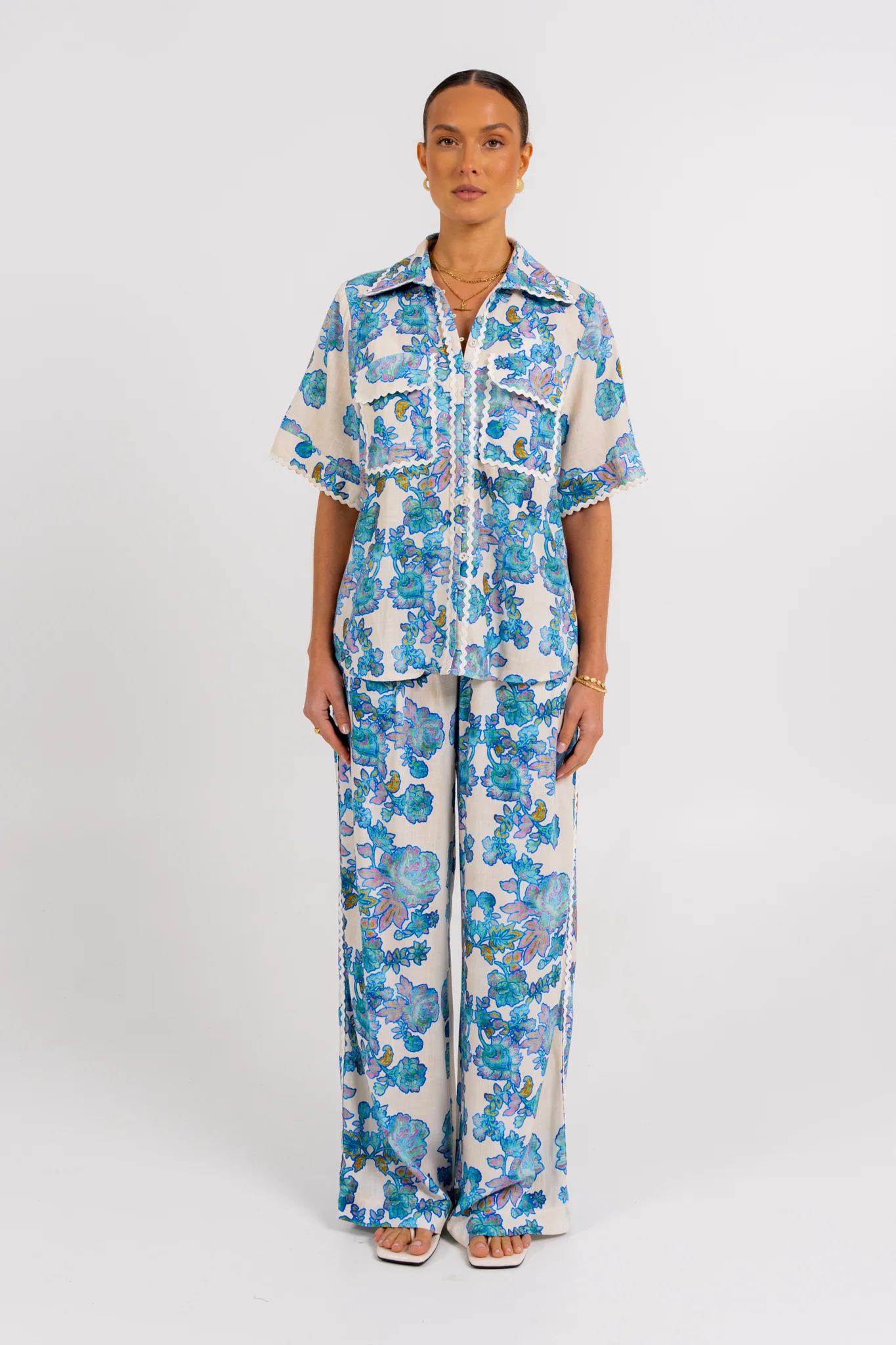 Sempre Pants Inkora Print - Image 3