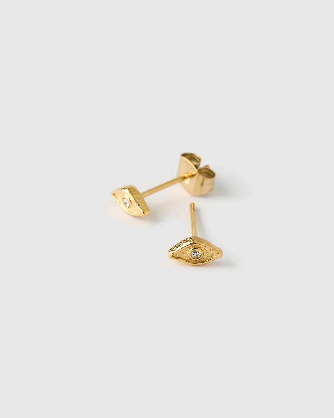Serpent Earrings Gold - Image 3
