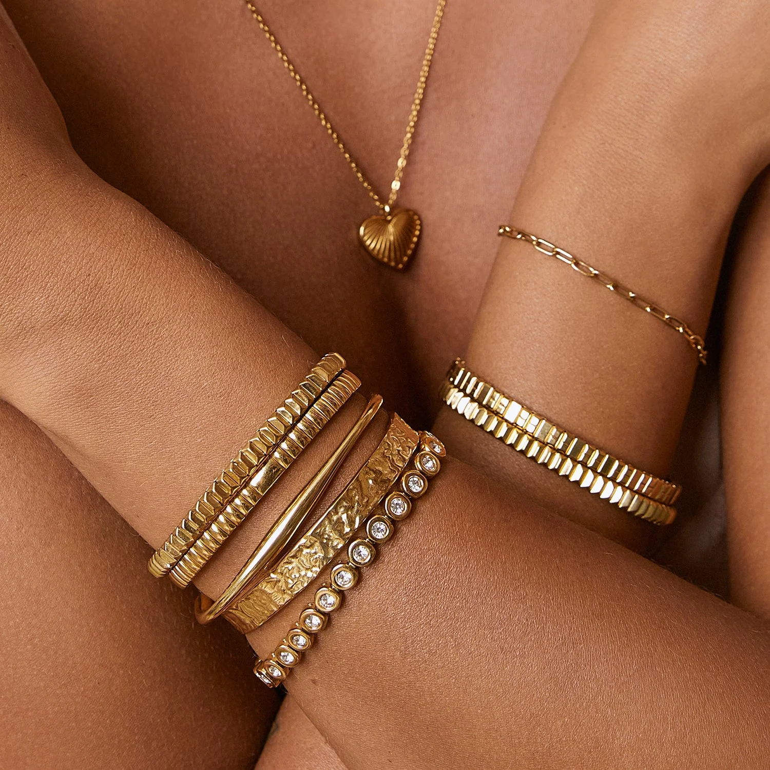 Silas Bracelet Gold - Image 8