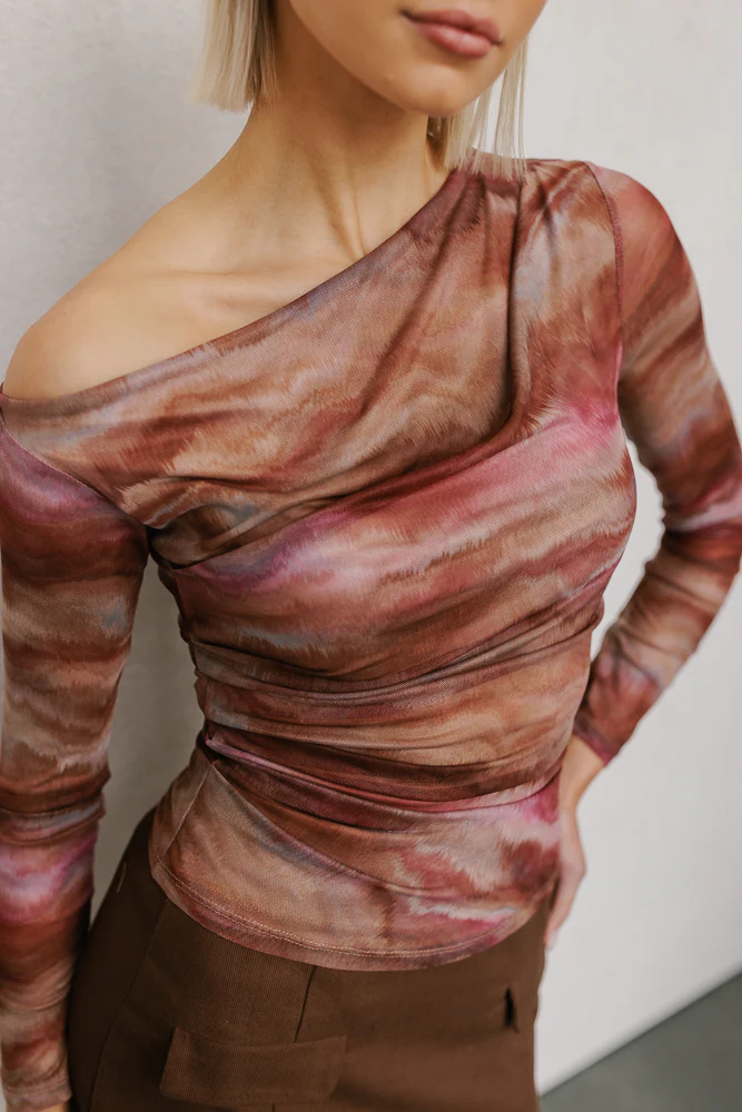 Sioban Top Rosewood - Image 4
