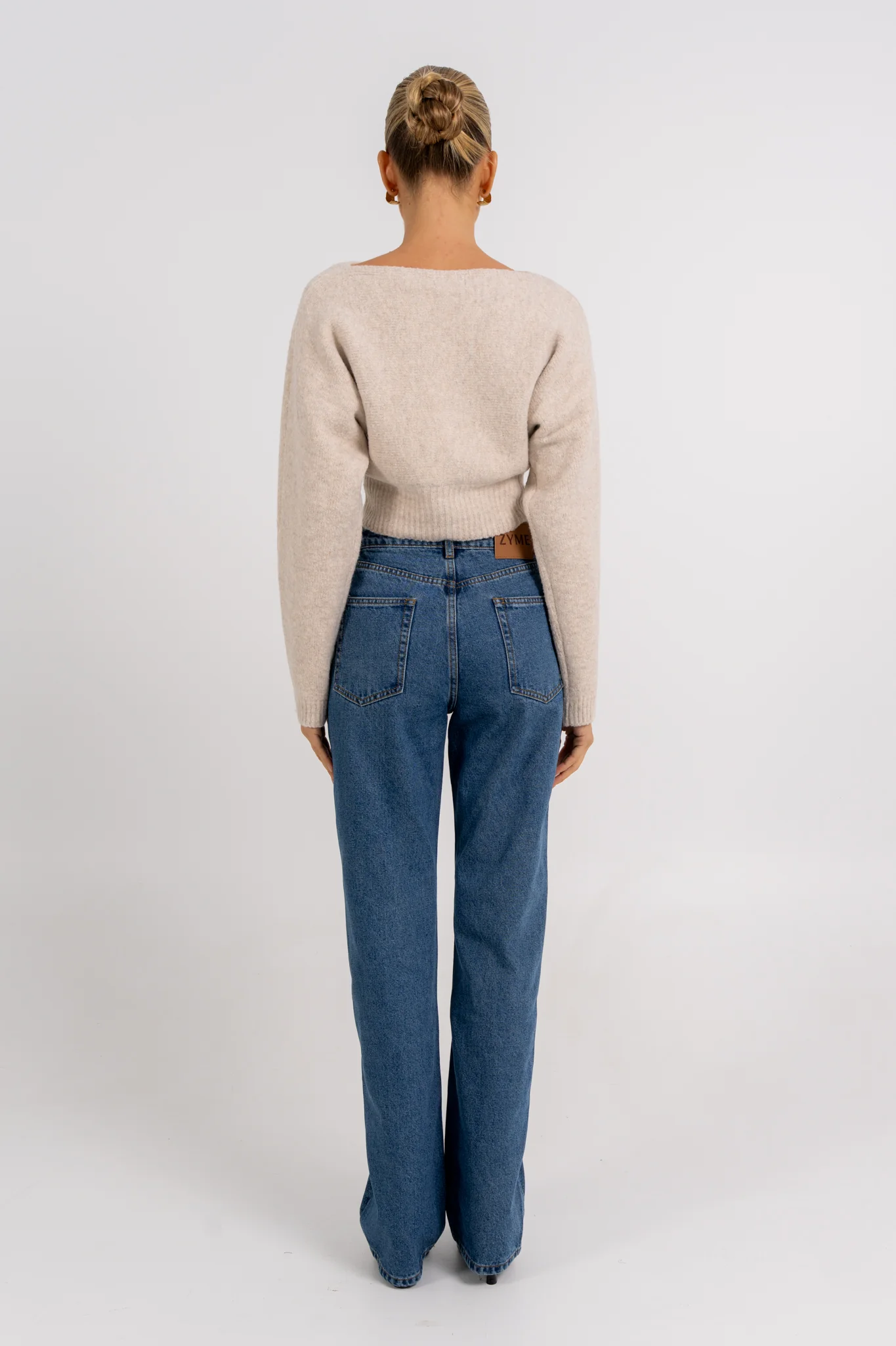 Sorrento Knit Jumper Oat Marle - Image 4